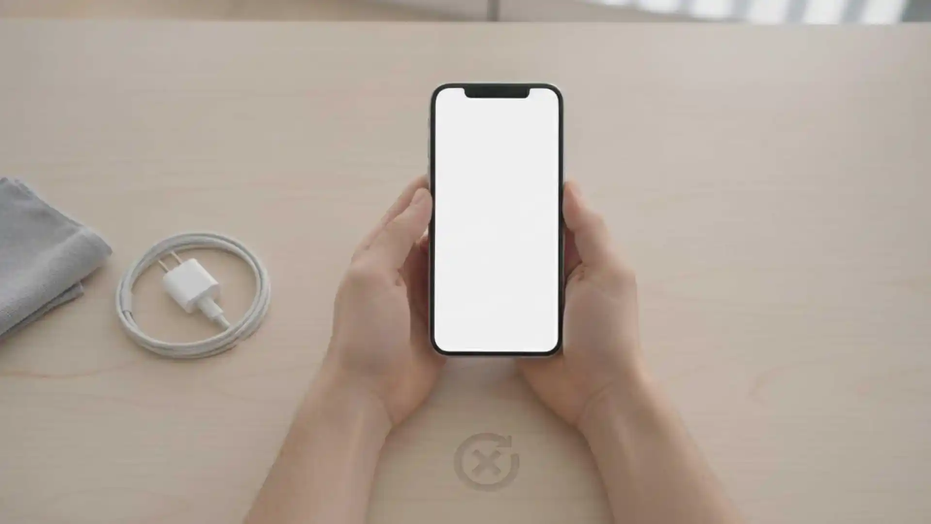 iPhone本体で初期化する手順