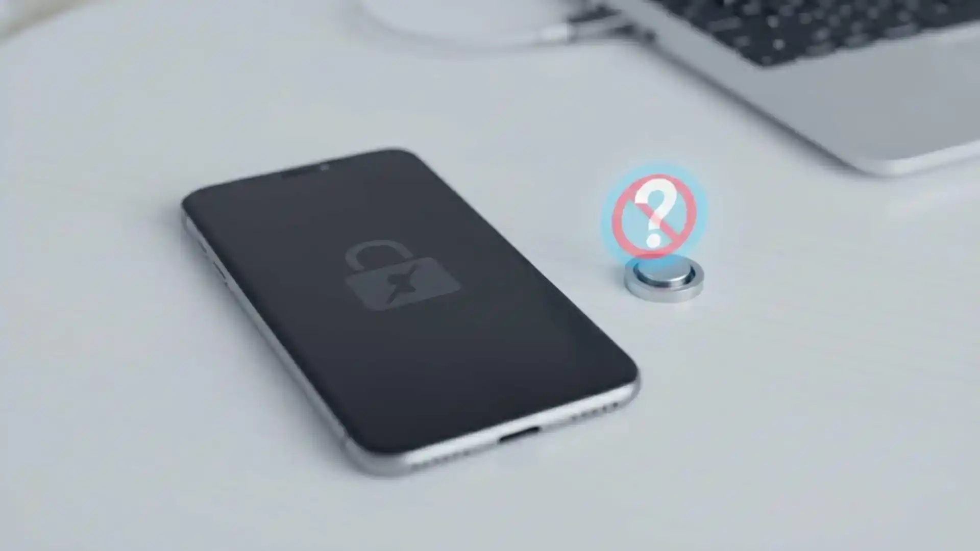 ロック解除できないiPhone