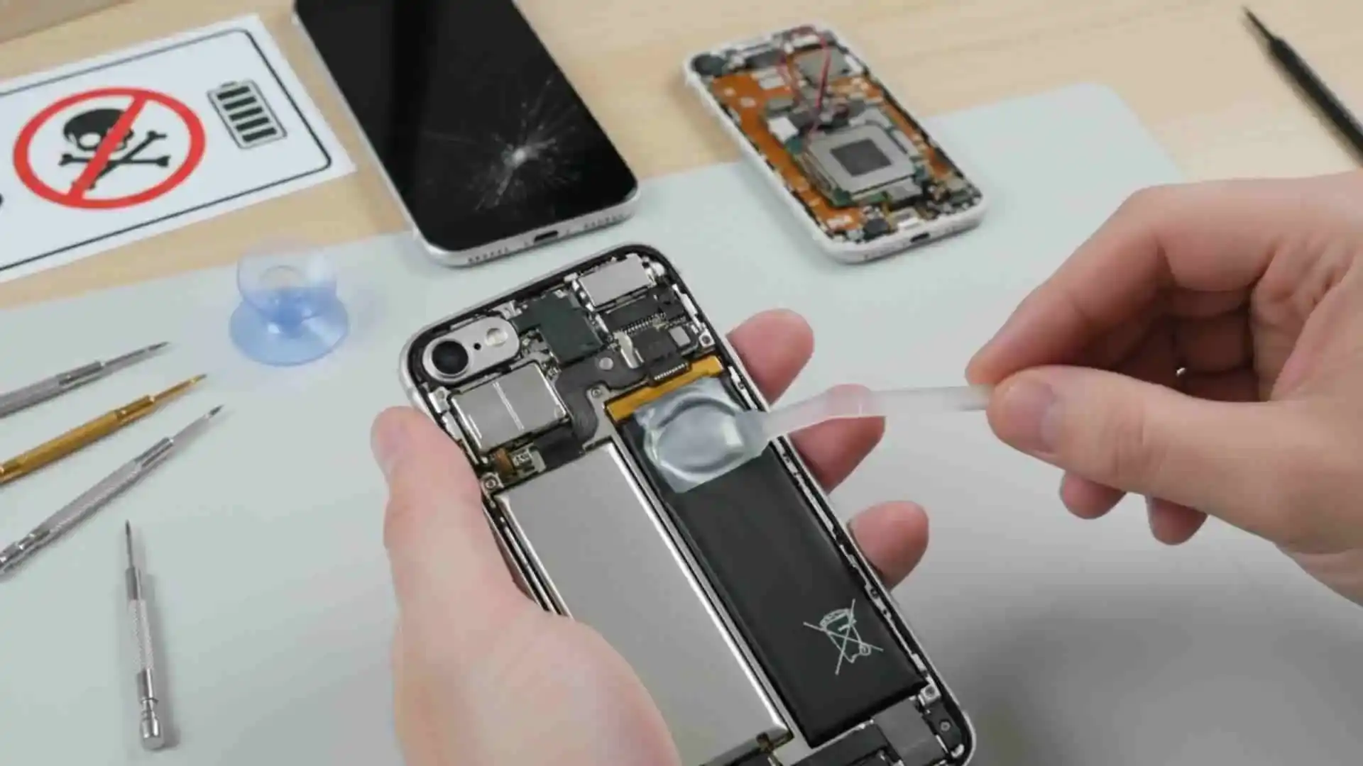 iPhoneバッテリー交換を自分でする方法と失敗リスク！違法性の注意点