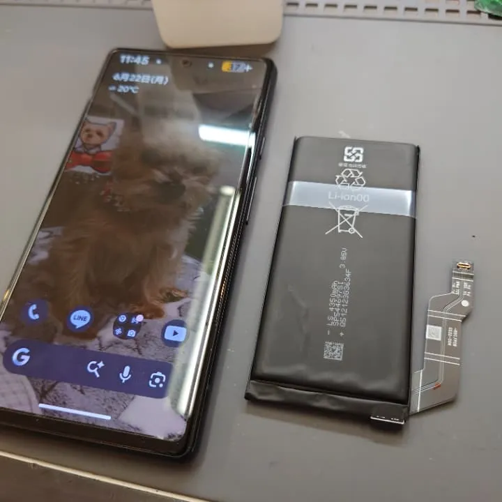 Pixel6aバッテリー交換