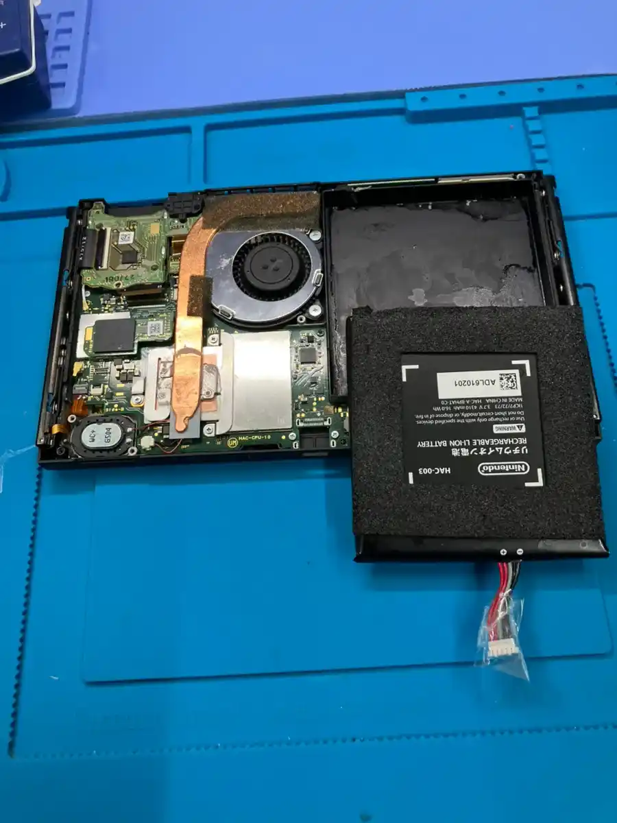 Nintendo Switchのバッテリー交換は昭島で対応！充電の減りが早い・突然電源が落ちる症状は交換で改善