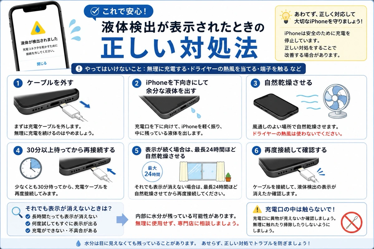 正しい対処法まとめ画像 スマートクリア札幌駅アピア店