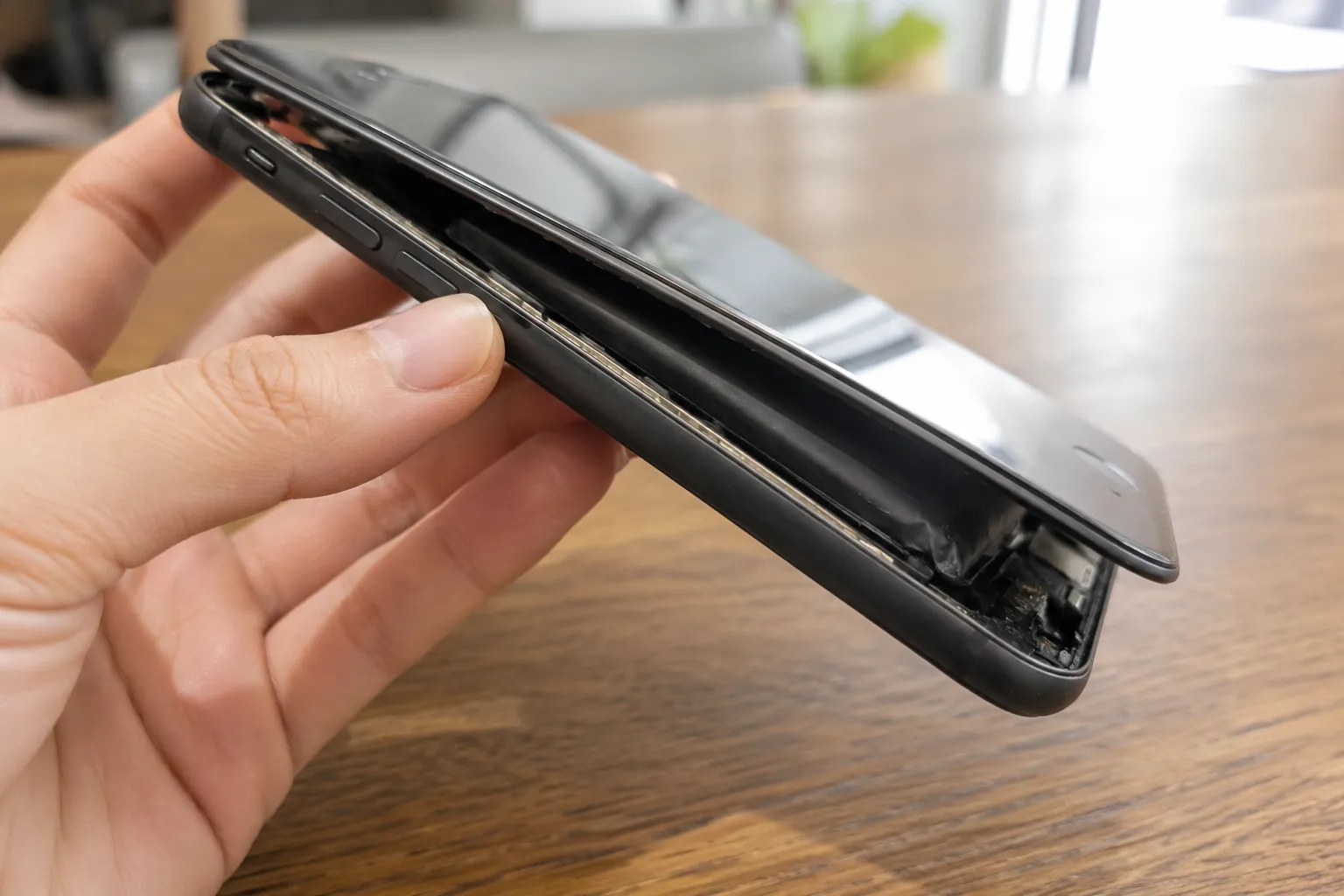 スマホのバッテリーが膨張したら危険！使い続けるリスクと早めの交換が必要な理由｜札幌・すすきので即日修理対応