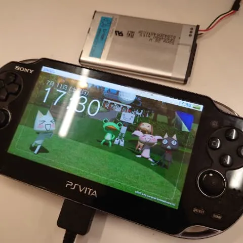 PS Vitaバッテリー交換