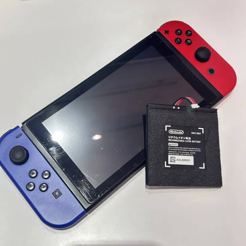 Switchのバッテリー交換