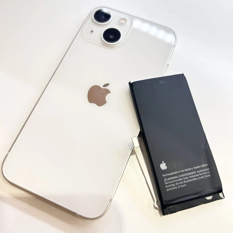 iPhone 13 miniの充電が持たない？バッテリー交換で改善