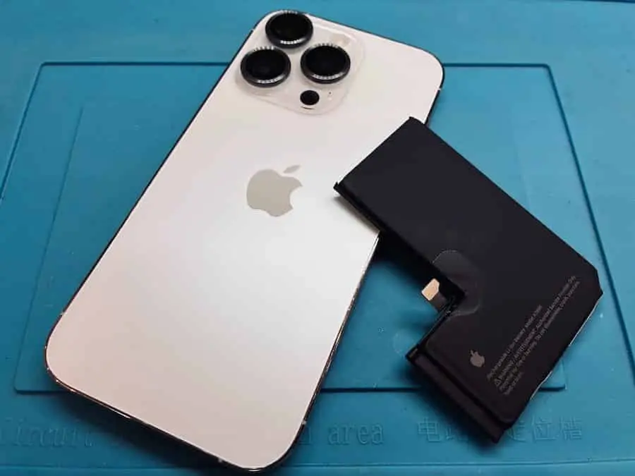 iPhoneバッテリー交換