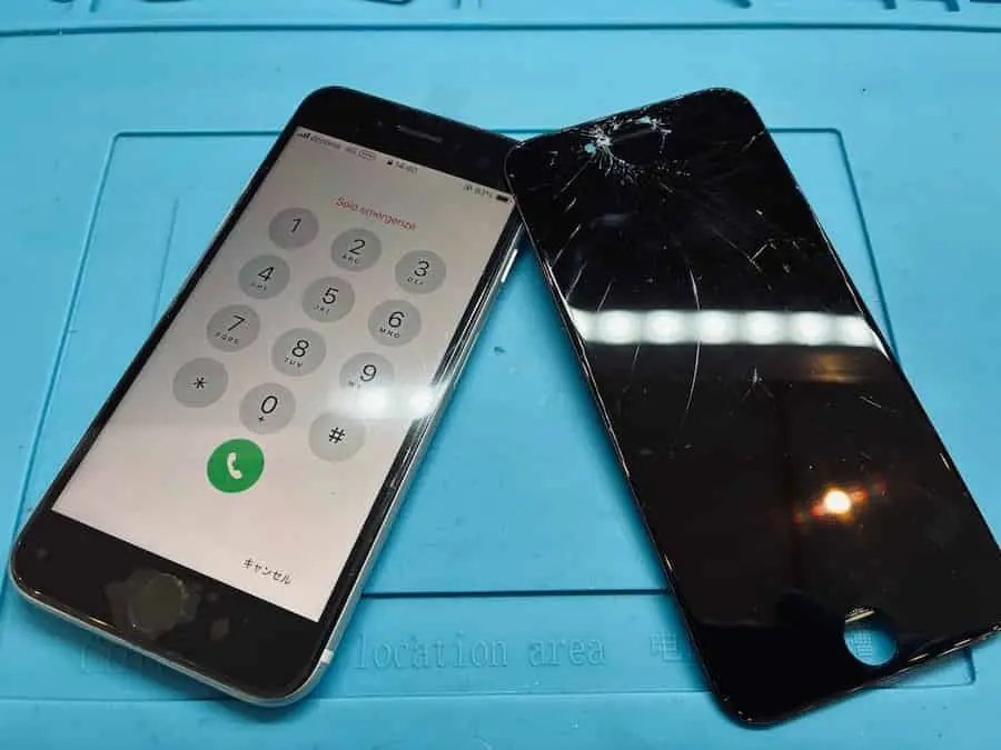 iPhone画面修理