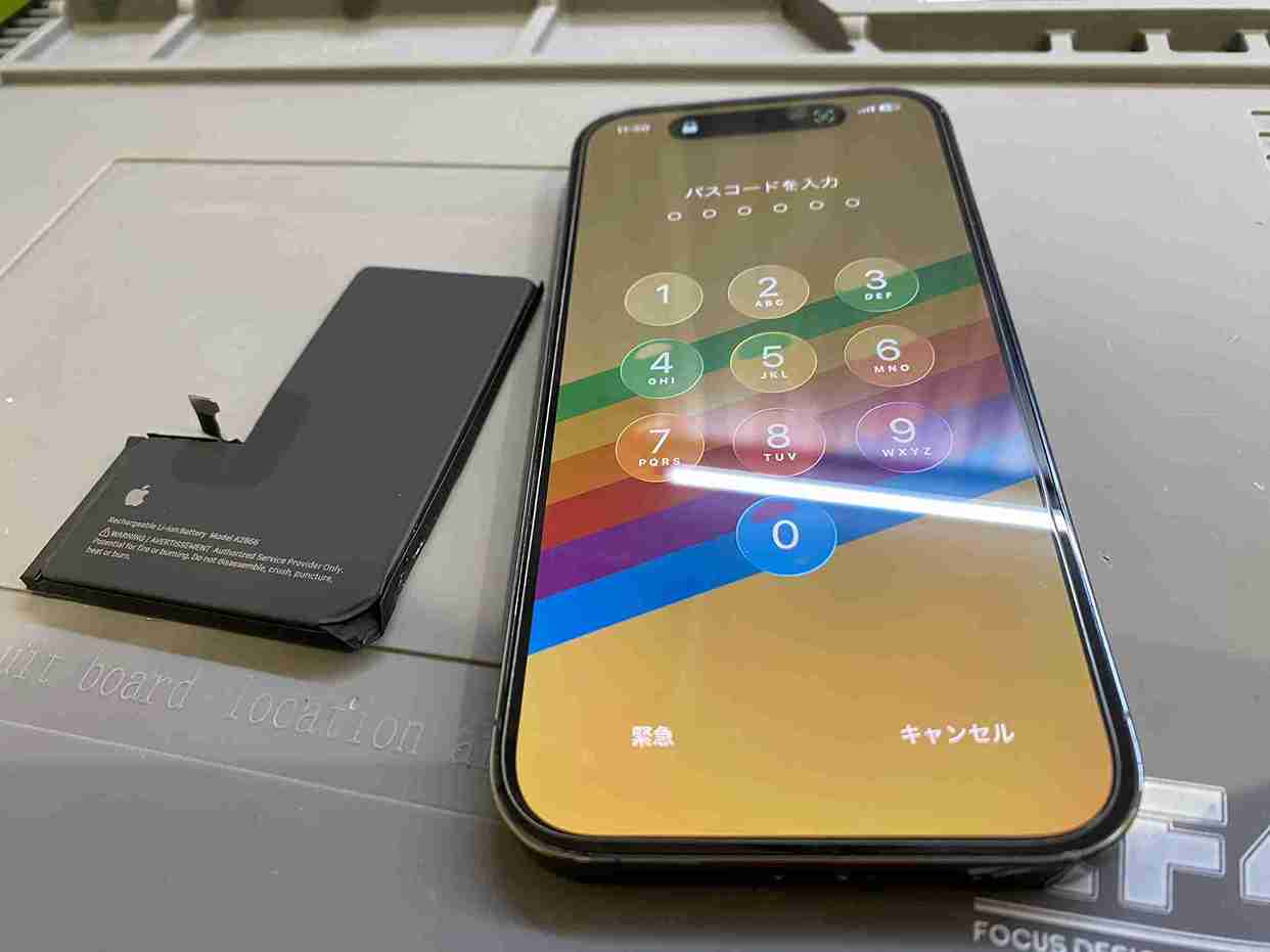 iPhone バッテリー交換 大阪 スマートクリア