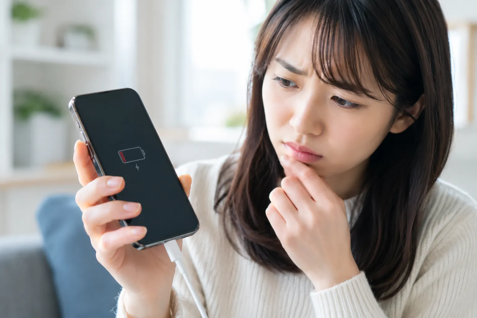 スマホの充電が遅いのはなぜ？充電器・ケーブル・充電口の原因と対処法を解説