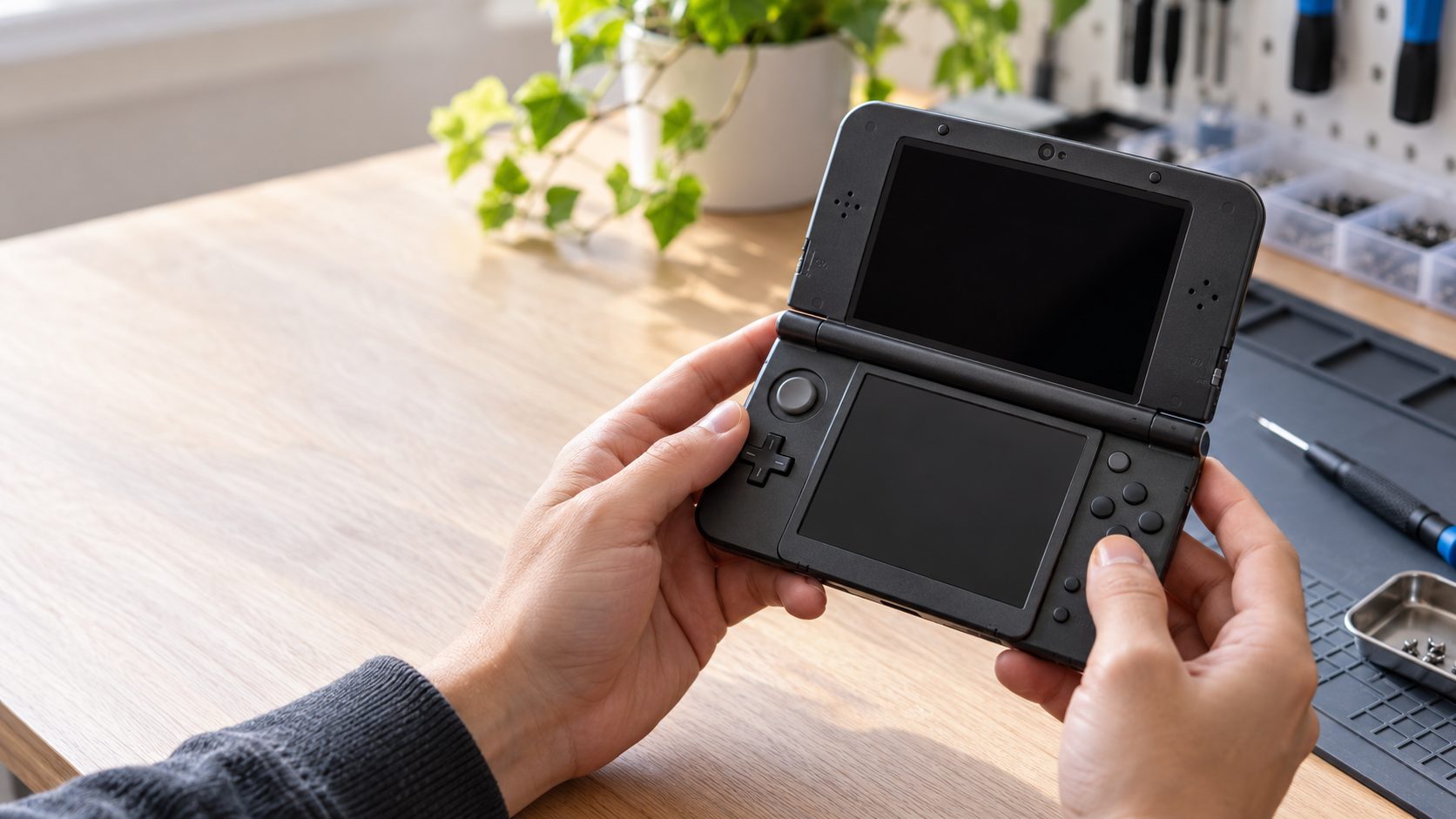 「久しぶりに3DSで遊ぼうとしたら電源が入らない」「液晶が割れたけれど、任天堂でまだ修理してもらえる?」と困っていませんか?
結論からいうと、現在はニンテンドー3DSシリーズすべてについて、任天堂による公式修理の受付が終了しています。任天堂公式では、ニンテンドー3DS・3DS LLをはじめ、Newニンテンドー3DS、2DS、Newニンテンドー2DS LLなども修理受付終了製品として案内されています。シリーズ最後まで修理受付が続いていたNewニンテンドー2DS LLも、2025年9月4日に受付終了が発表されました。
ただし、公式修理が終了したからといって、故障した3DSを必ず諦めなければならないわけではありません。症状や部品の入手状況によっては、民間のゲーム機修理店で対応できる可能性があります。
この記事では、公式修理終了後に3DSが故障した場合の選択肢や、修理を依頼する前に確認したいポイントを解説します。札幌・すすきので3DSの故障にお困りの方も参考にしてください。
3DSシリーズは任天堂の公式修理受付がすべて終了
結論からいうと、現在はニンテンドー3DSシリーズを任天堂へ修理に出すことはできません。
任天堂公式では、ニンテンドー3DSシリーズの修理受付は2025年9月4日をもってすべて終了したと案内されています。最後まで修理受付が続いていた「Newニンテンドー2DS LL」についても、修理用部品の在庫がなくなったため受付終了となりました。
現在、任天堂の「修理の受付が終了した商品」には、以下の機種が掲載されています。
ニンテンドー3DS
ニンテンドー3DS LL
Newニンテンドー3DS
Newニンテンドー3DS LL
ニンテンドー2DS
Newニンテンドー2DS LL
そのため、保証期間の有無にかかわらず、これらの本体を任天堂へ送って修理してもらうことは現在できません。
なぜ3DSの公式修理は終了したの?
大きな理由は、修理に必要な部品を確保できなくなったためです。
たとえば初代ニンテンドー3DSと3DS LLは、修理用部品の在庫がなくなったことにより、2021年3月8日到着分をもって修理受付が終了しました。
その後も機種ごとに順次修理受付が終了し、Newニンテンドー3DSは2024年8月、Newニンテンドー3DS LLとニンテンドー2DSは2025年3月までに受付終了となっています。
そして2025年9月、最後まで残っていたNewニンテンドー2DS LLも受付終了となり、3DSシリーズ全体の公式修理サービスが終了しました。
3DSは発売から長い年月が経過しているため、本体だけでなく修理用部品の確保も徐々に難しくなっています。
公式修理終了後に3DSが故障した場合の選択肢
任天堂の修理受付が終了したからといって、故障した3DSをすぐに買い替えなければならないわけではありません。
主な選択肢は次の3つです。
民間のゲーム機修理店へ相談する
まず検討しやすいのが、3DS修理に対応している民間修理店です。
スマートクリアでは現在も3DSシリーズの修理を案内しており、液晶、スライドパッド、ボタン、充電コネクタ、タッチパネル、バッテリーなどの修理項目が掲載されています。
ただし、3DSはすでに製造終了から時間が経っているため、機種や故障箇所によっては部品を確保できない場合があります。
特に、
3DS
3DS LL
New 3DS
New 3DS LL
2DS
New 2DS LL
では内部構造や使用されている部品が異なります。
同じ「3DS」という呼び方でも対応できる修理内容が変わるため、来店前に本体の機種と症状を伝えて確認しておくと安心です。
中古の3DSへ買い替える
修理費用や故障状態によっては、中古本体への買い替えも選択肢になります。
ただし、3DSシリーズ自体が生産終了しているため、中古品も使用期間が長いものが増えています。
購入するときは価格だけではなく、
バッテリーが極端に劣化していないか
液晶に黄ばみや表示不良がないか
スライドパッドや各ボタンが正常に反応するか
充電端子に接触不良がないか
ヒンジ部分に割れやぐらつきがないか
なども確認したほうがよいでしょう。
現在使用している3DSの状態が比較的良く、一部分の故障だけであれば、修理して使い続けるほうが適している場合もあります。
自分で修理する
インターネット上では3DS向けの交換部品や修理方法も見つかります。
ただし、3DSは上下2枚の画面を持つ構造で、内部には細いケーブルや小さなコネクタが多く使われています。
特に上画面やヒンジ付近の分解は難易度が高く、作業中に別のケーブルを破損すると、最初とは別の故障が発生することもあります。
大切なセーブデータが保存されている本体や、限定モデルなど代わりを用意しにくい端末の場合は、無理に分解する前に修理店へ相談することをおすすめします。
3DSでよくある故障症状
3DSは発売から年数が経過しているため、落下による故障だけではなく、経年劣化によるトラブルも増えてきます。
代表的なのが次のような症状です。
電源が入らない
電源ボタンを押しても起動しない場合、バッテリーだけが原因とは限りません。
充電端子や電源周辺の部品、内部基板などに問題がある可能性があります。
まずは充電できているかを確認し、それでも起動しない場合は点検が必要です。
充電できない・接触が悪い
充電ケーブルを挿しても反応しない、角度を変えると充電できる、といった症状では充電端子が傷んでいる可能性があります。
スマートクリアの3DS修理案内でも、充電コネクタ交換が修理項目として掲載されています。
上画面・下画面が映らない
画面が割れた場合だけでなく、落下や経年劣化により液晶が表示されなくなることもあります。
上下で液晶部品が異なるため、どちらの画面に症状が出ているかを確認しておくと修理相談がスムーズです。
スライドパッドやボタンが反応しない
長期間使用した3DSでは、スライドパッドが折れたり、L・RボタンやABXYボタンの反応が悪くなったりすることがあります。
ゲームによっては特定のボタンを頻繁に使用するため、一部の操作だけ効きにくくなるケースもあります。
バッテリーの減りが早い
満充電しても短時間しか遊べない場合は、バッテリーが劣化している可能性があります。
発売から長期間経過している3DSでは、購入当時のバッテリーをそのまま使用している場合もあるため、故障というより消耗によって使用時間が短くなっているケースも考えられます。
3DSを修理する前に確認しておきたいこと
本体の機種を確認する
3DSシリーズには複数のモデルがあります。
見た目が似ている機種もあるため、「3DS LLだと思っていたらNew 3DS LLだった」といったことも珍しくありません。
任天堂公式では、本体背面の表記などから機種を確認する方法が案内されています。
修理店へ問い合わせる際も、正確な機種が分かれば部品在庫や修理可否を確認しやすくなります。
可能ならデータをバックアップする
修理内容によっては本体のデータを残した状態で作業できる場合があります。
スマートクリアでも、3DSについてデータを初期化せず修理可能と案内しています。ただし、万が一に備えて利用者自身でバックアップすることも推奨されています。
故障状態によってバックアップ自体ができない場合は、その状態のまま修理店へ相談してください。
修理できない可能性も考えておく
3DSシリーズはすでに任天堂の公式修理が終了しています。
民間修理店でも、必要な部品を確保できなければ修理できない場合があります。
スマートクリア公式でも、3DS・3DS LLについては故障状況によって修理可能な場合があるため相談が必要と案内しています。
そのため、「必ず直る」と考えるのではなく、まず症状と機種を確認して修理可能か診断してもらうことが重要です。
札幌・すすきので3DS修理を検討している場合
札幌市中央区やすすきの周辺で3DSの故障にお困りの場合は、スマートクリア ココノススキノ店へご相談ください。
スマートクリアでは、現在も3DSシリーズについて、液晶交換、スライドパッド、ボタン、充電コネクタ、タッチパネル、バッテリーなど複数の修理項目を案内しています。
修理内容や部品在庫によって対応可否や作業時間が変わるため、3DS修理の場合は事前確認がおすすめです。
スマートクリア ココノススキノ店は、札幌市中央区のCOCONO SUSUKINO 2階にあり、営業時間は現在10:00〜21:00と案内されています。
地下鉄すすきの駅から利用しやすいため、札幌中心部で買い物や仕事のついでに相談したい方にも便利です。
よくある質問
Q. 3DSはまだ任天堂で修理できますか?
できません。
任天堂では、2025年9月4日をもってニンテンドー3DSシリーズすべての修理受付を終了しています。3DS、3DS LL、New 3DS、New 3DS LL、2DS、New 2DS LLが対象です。
Q. 任天堂で修理できない3DSでも民間修理店なら直せますか?
症状と部品の在庫によっては修理できる可能性があります。
スマートクリアでは現在も3DSシリーズの修理メニューを掲載しています。ただし、旧機種のため部品が用意できない場合もあります。まずは機種と症状を伝えて確認してください。
Q. 3DSのデータを消さずに修理できますか?
故障箇所によっては、データを初期化せずに修理できる場合があります。
スマートクリアでは3DSについてデータをそのまま残した修理を案内しています。ただし、大切なデータがある場合は、可能であれば修理前のバックアップをおすすめします。
Q. 電源が入らない3DSでも相談できますか?
相談可能です。
電源が入らない原因はバッテリーだけでなく、充電端子や内部部品など複数考えられます。原因を自己判断して部品を購入するより、まず状態を確認してもらうほうが安全です。
Q. 3DSの修理は即日できますか?
修理内容や部品在庫によって異なります。
スマートクリアの現在の案内では、3DSシリーズは多くの修理で約1日からとされており、故障状態や内容によって即日対応できる可能性もあるとされています。
来店前に機種と症状を伝え、対応可否と目安時間を確認することをおすすめします。
まとめ
ニンテンドー3DSシリーズは、2025年9月4日をもって任天堂による公式修理受付がすべて終了しました。
しかし、液晶故障、充電不良、ボタン不良、スライドパッド故障、バッテリー劣化など、症状と部品の在庫によっては民間修理店で対応できる可能性があります。
長年使ってきた3DSや、大切なデータが残っている本体を故障だけで諦めてしまう前に、一度修理できるか確認してみるのがおすすめです。
スマートクリア ココノススキノ店では、札幌・すすきのエリアから3DSなどゲーム機の修理相談を受け付けています。
「この症状は直せる?」「自分の3DSは修理できる機種?」といった段階でも、まずはお気軽にご相談ください。
COCONO SUSUKINO 2階、地下鉄すすきの駅からアクセスしやすい店舗です。見積もりや修理可否を確認したうえで、ご希望に合わせて修理をご案内します。