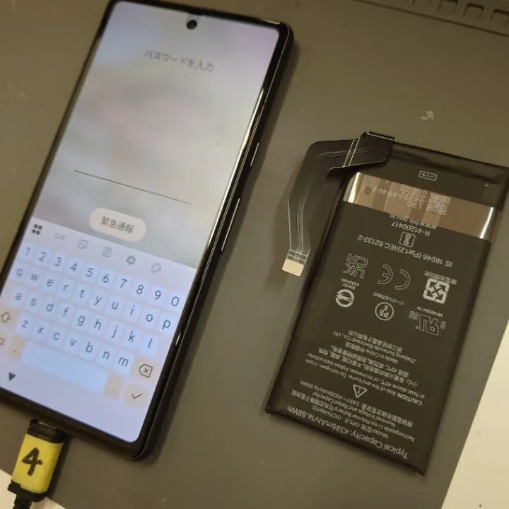 Pixel7aバッテリー交換