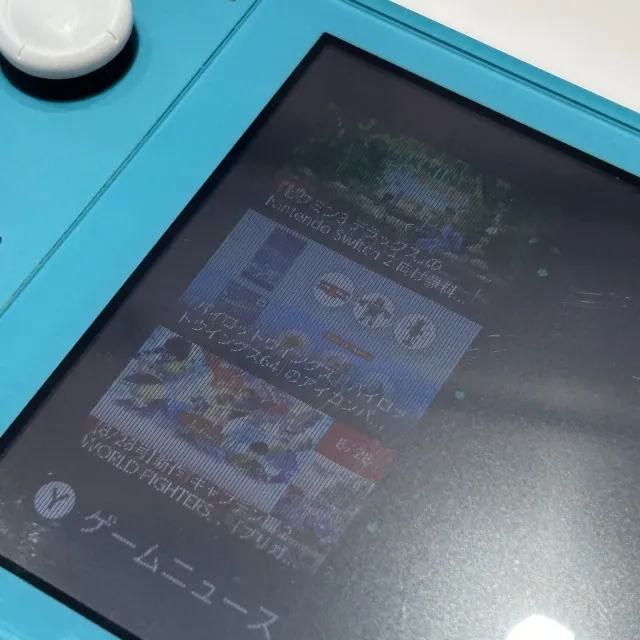 Nintendo Switch Liteの液晶交換！画面が映らない・表示不良もご相談ください