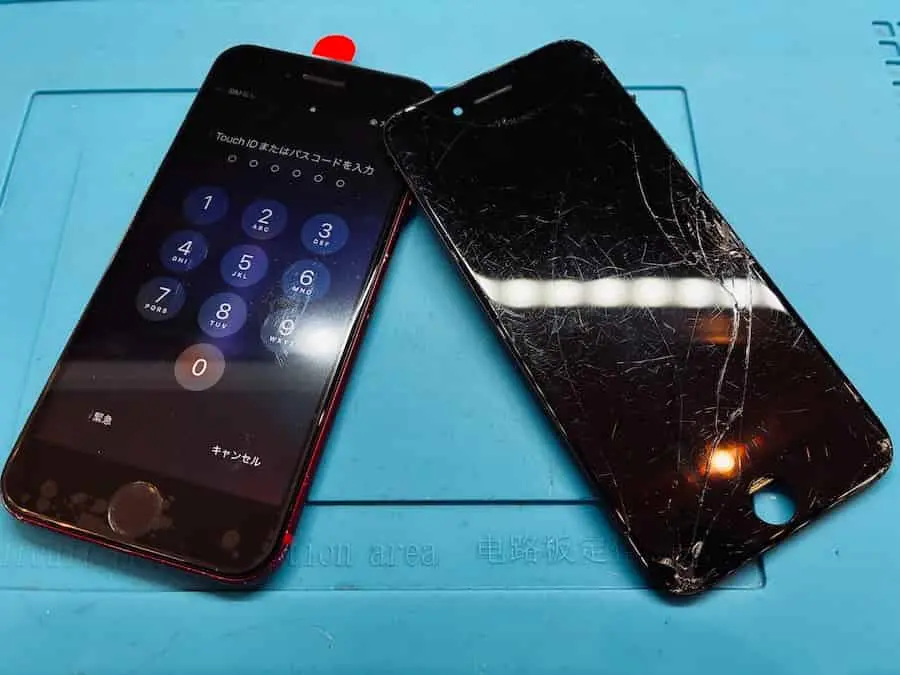 iPhone画面修理