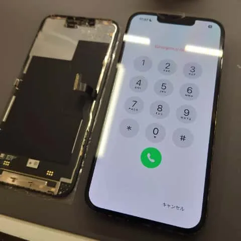 iPhone14画面修理