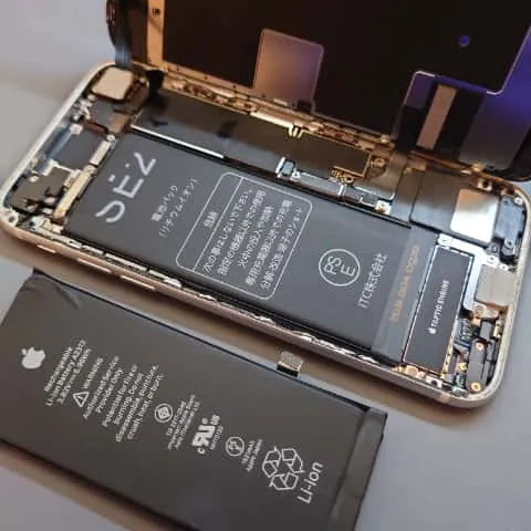 iPhoneSE2バッテリー交換