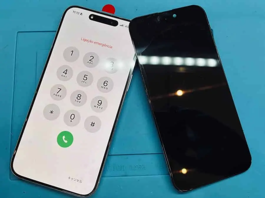 iPhone15PROMAXの画面修理承りました！！