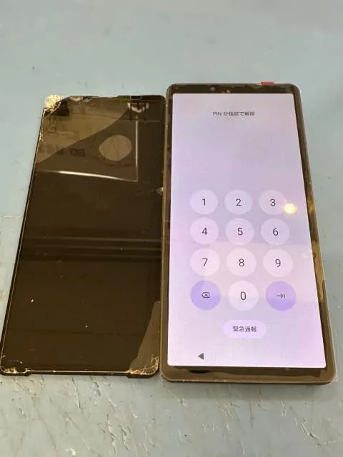 Xperia10 Ⅶ 画面交換