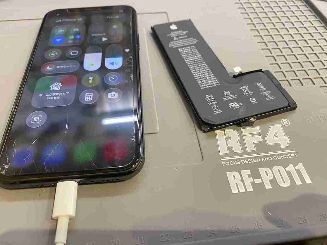 iPhone11Pro バッテリー交換 大阪 スマートクリア