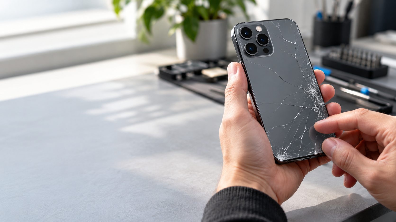 iPhoneの背面ガラスが割れたら買取価格は下がる？修理してから売るべきか解説