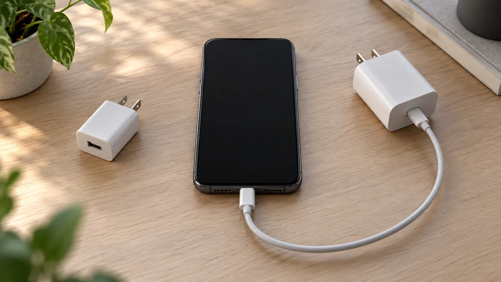 スマホが急速充電器でしか充電できない？普通の充電器で反応しない原因と対処法